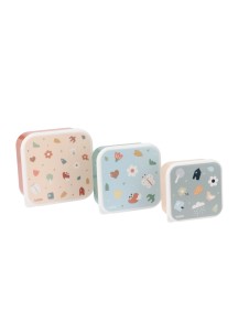 3 Cajas Almuerzo Geometric...