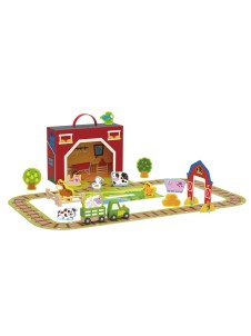 Set de Granja de Madera en...