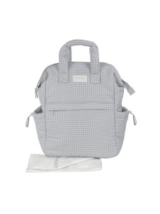 Mochila Little Bloom Gris...